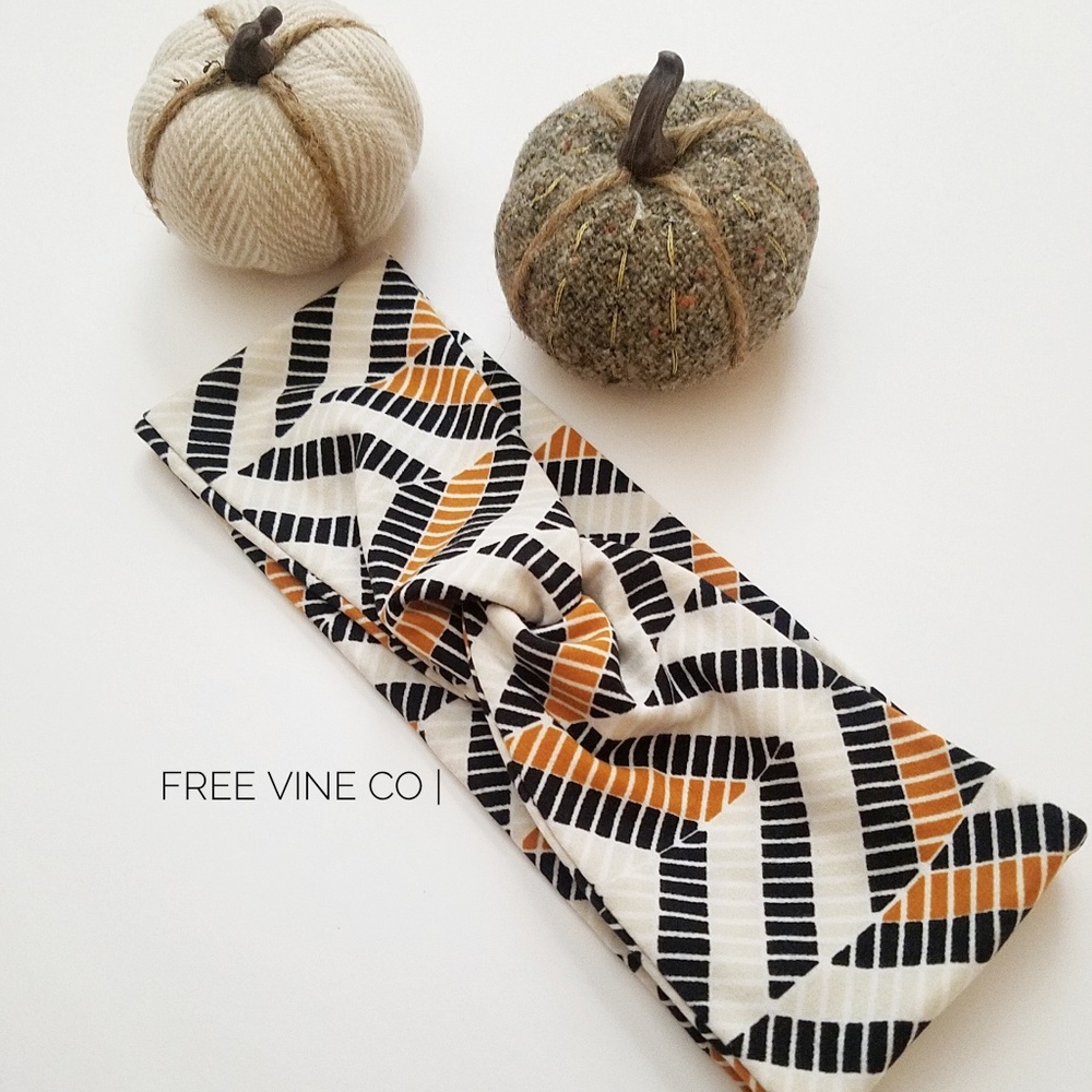 Headband Chevron Print